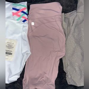 Baby pink fabletics size medium, like new